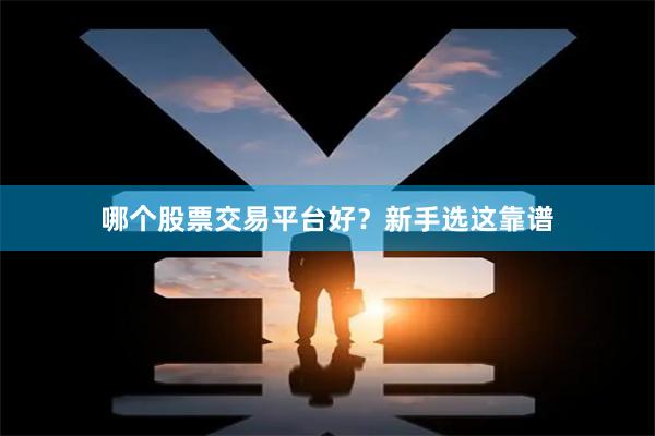 哪个股票交易平台好？新手选这靠谱